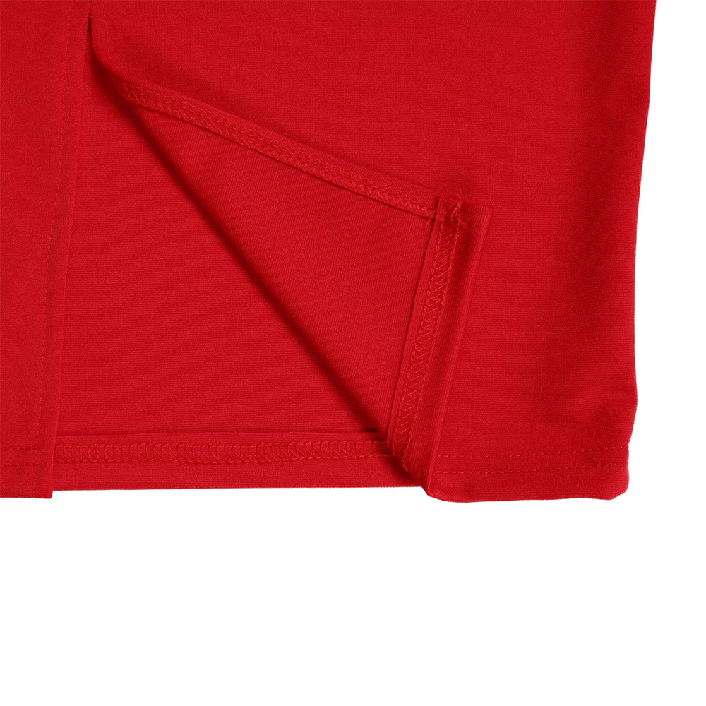 Pleated Wrapped Dress