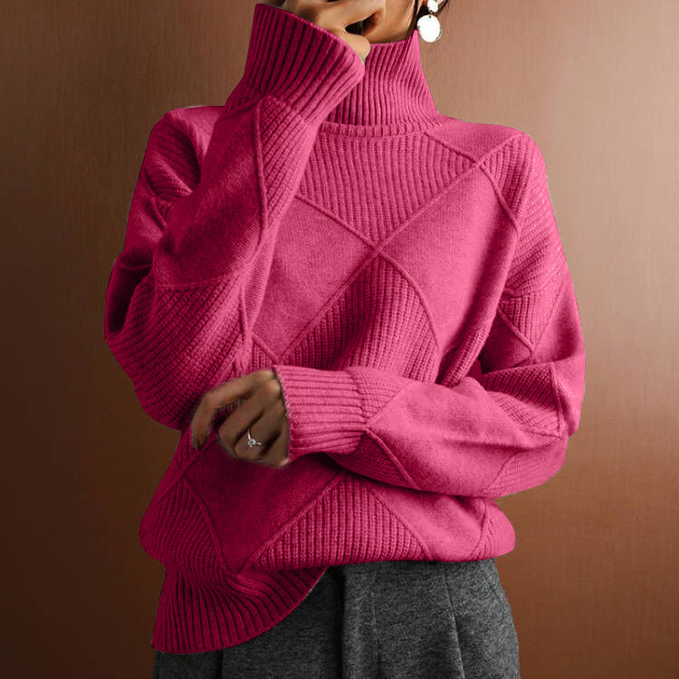 Winter Long-sleeved Knitted Top