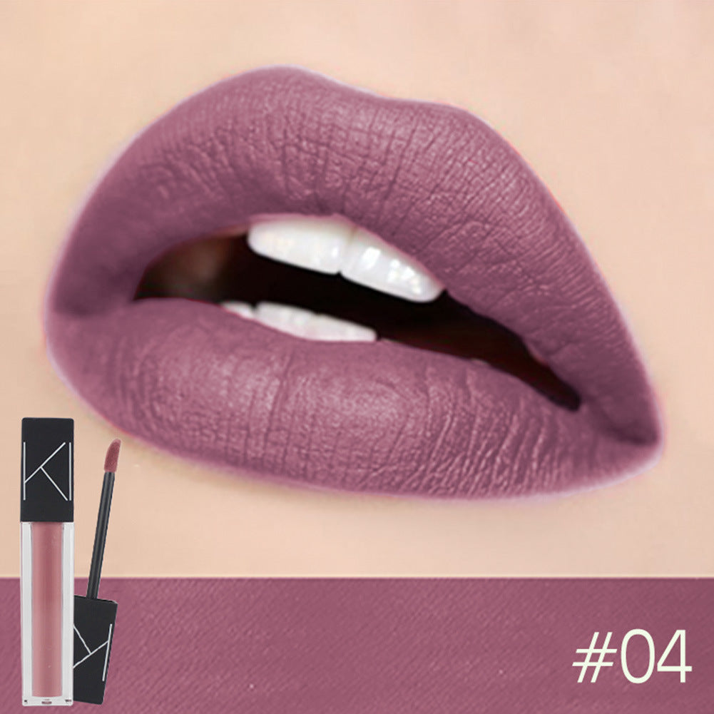 Matte Smooth Lipstick Liquid Waterproof Long Lasting