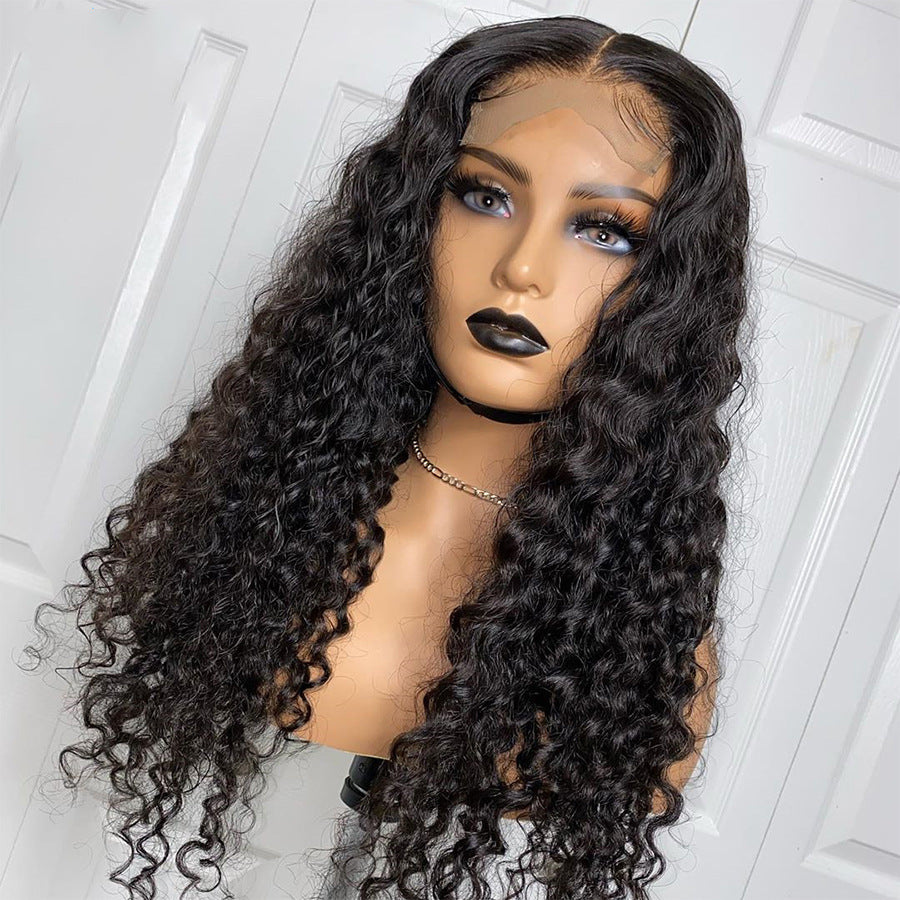 Human Hair Water Wave Lace Front Wig