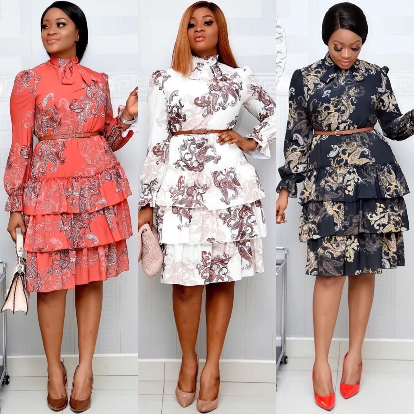 Digital Printed Women's Dress
