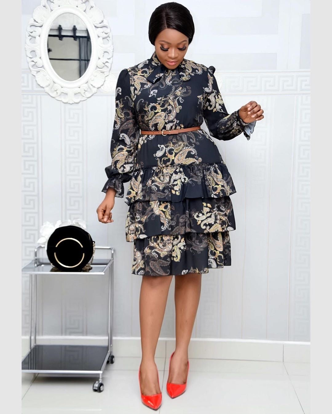 Digital Printed Women's Dress