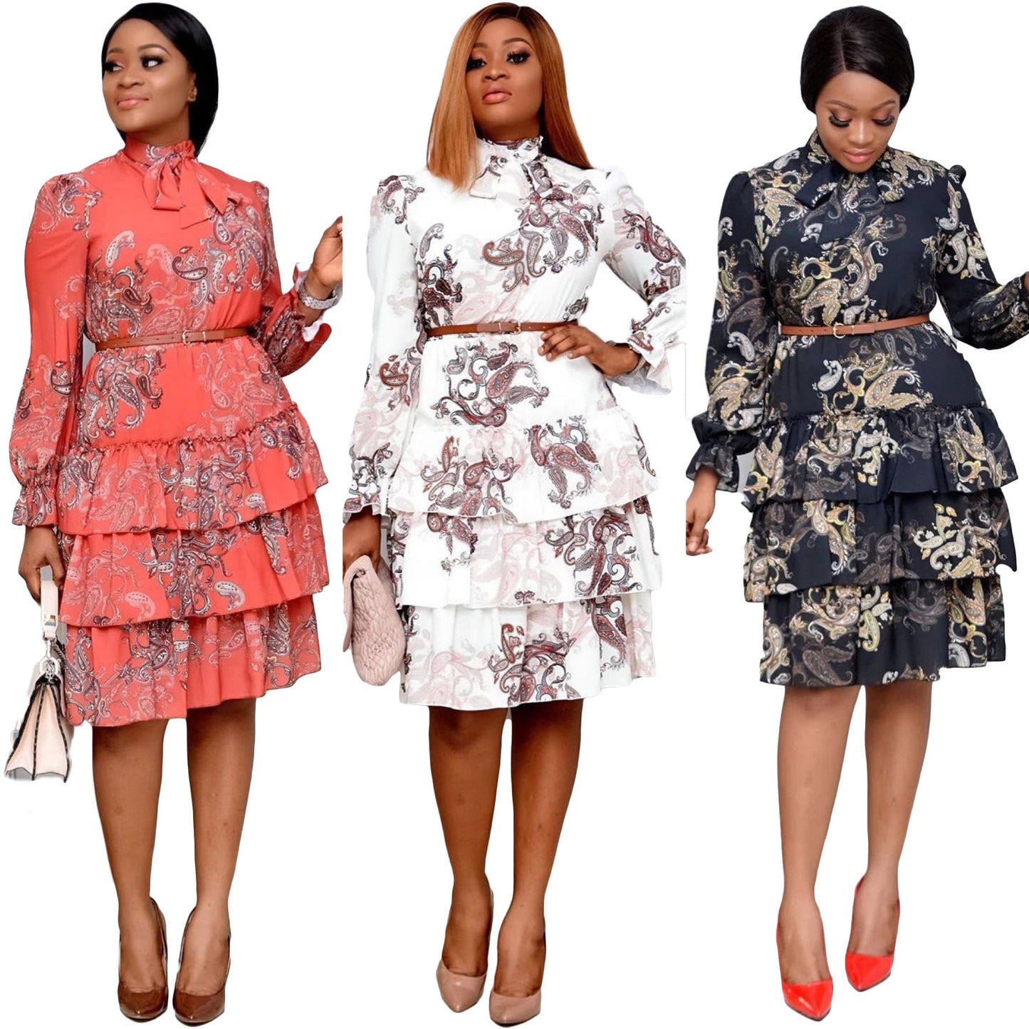 Digital Printed Women's Dress
