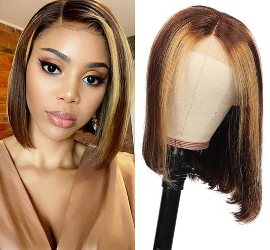 Highlight Bob Human Hair Wig