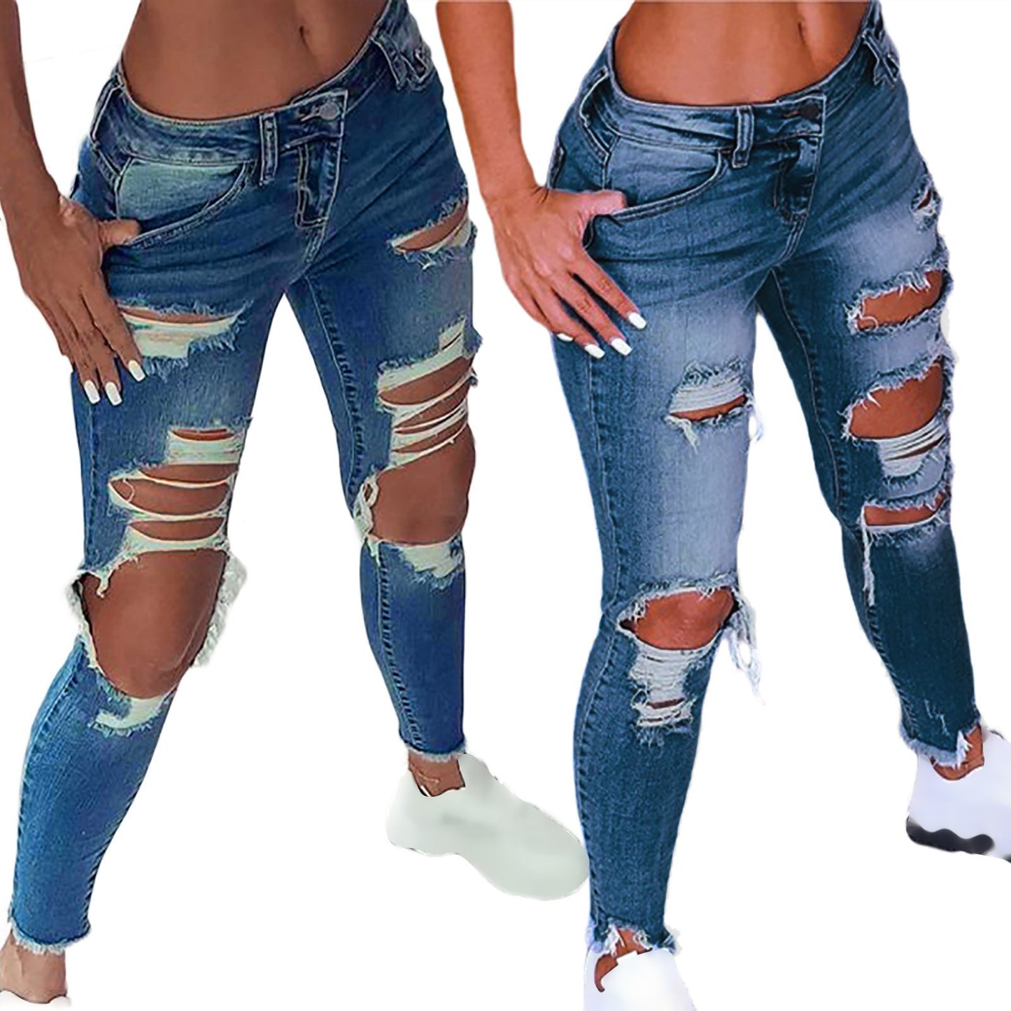 Sexy Ripped Jeans For Women
