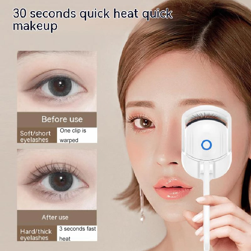 Rechargeable Eyelash Curler Portable Electric Heated Thermal Eyelash Curler