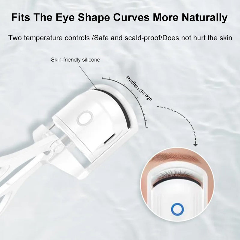 Rechargeable Eyelash Curler Portable Electric Heated Thermal Eyelash Curler