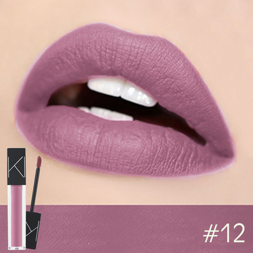 Matte Smooth Lipstick Liquid Waterproof Long Lasting