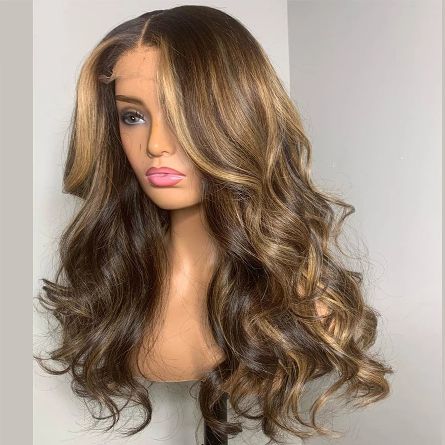 Body Wave Highlight Human Hair Wig
