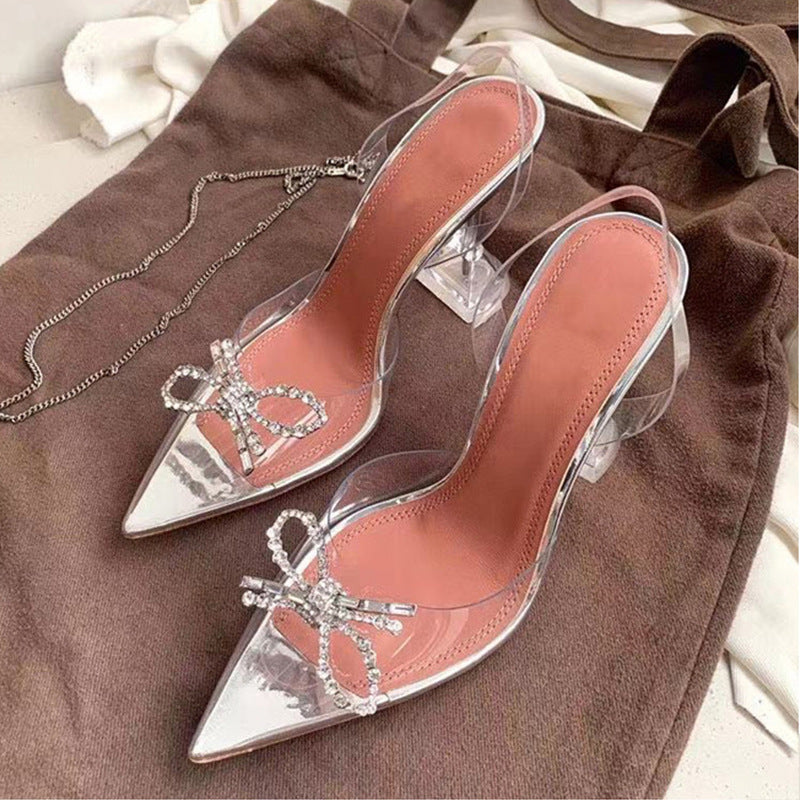 Women's Bow Tie High Heels
