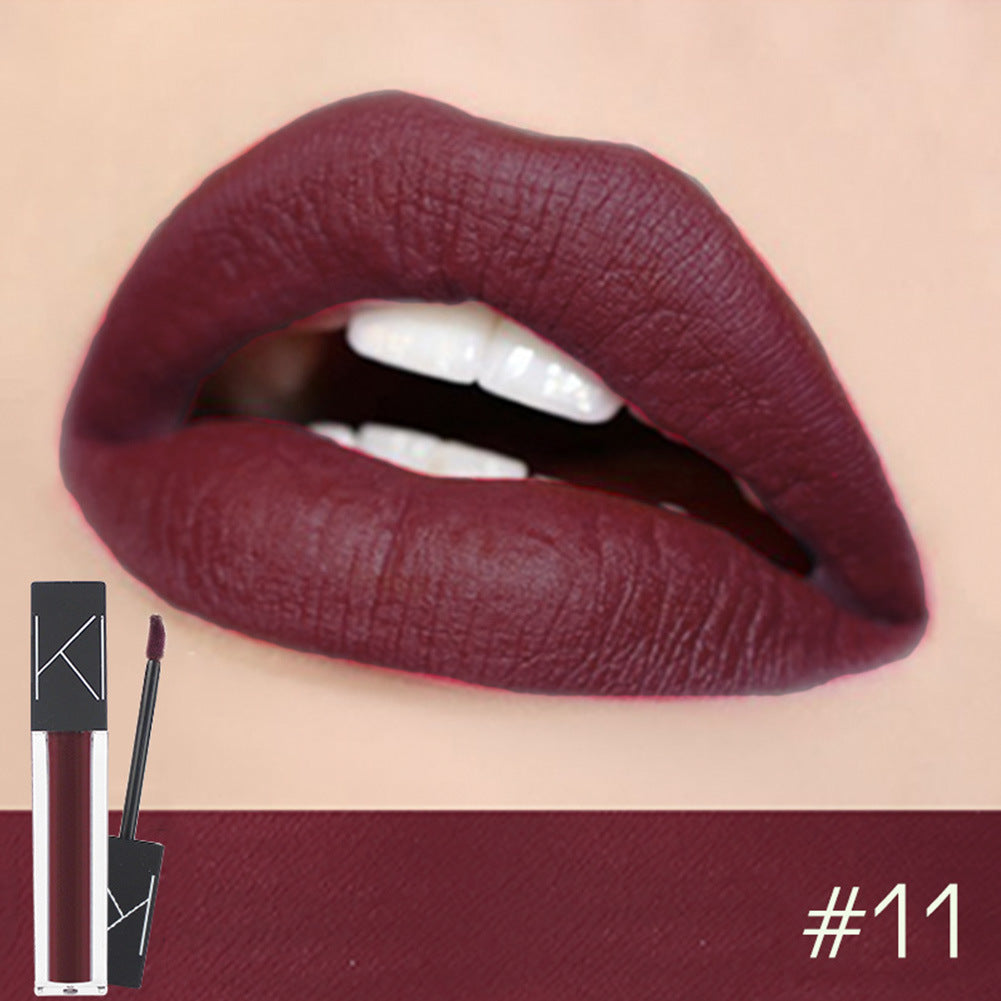 Matte Smooth Lipstick Liquid Waterproof Long Lasting