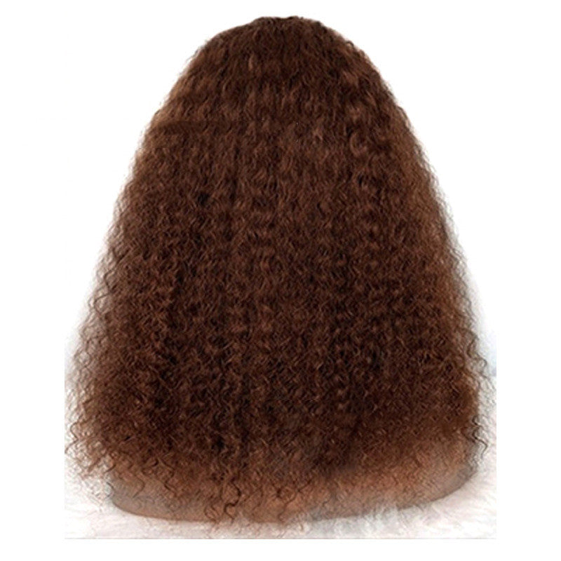 Human Hair Wig Jerry Curl With Headband