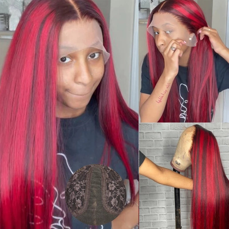 12 Inch Straight Red Wine