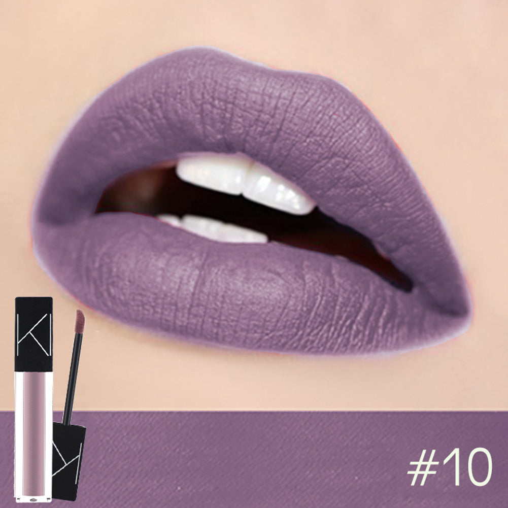 Matte Smooth Lipstick Liquid Waterproof Long Lasting