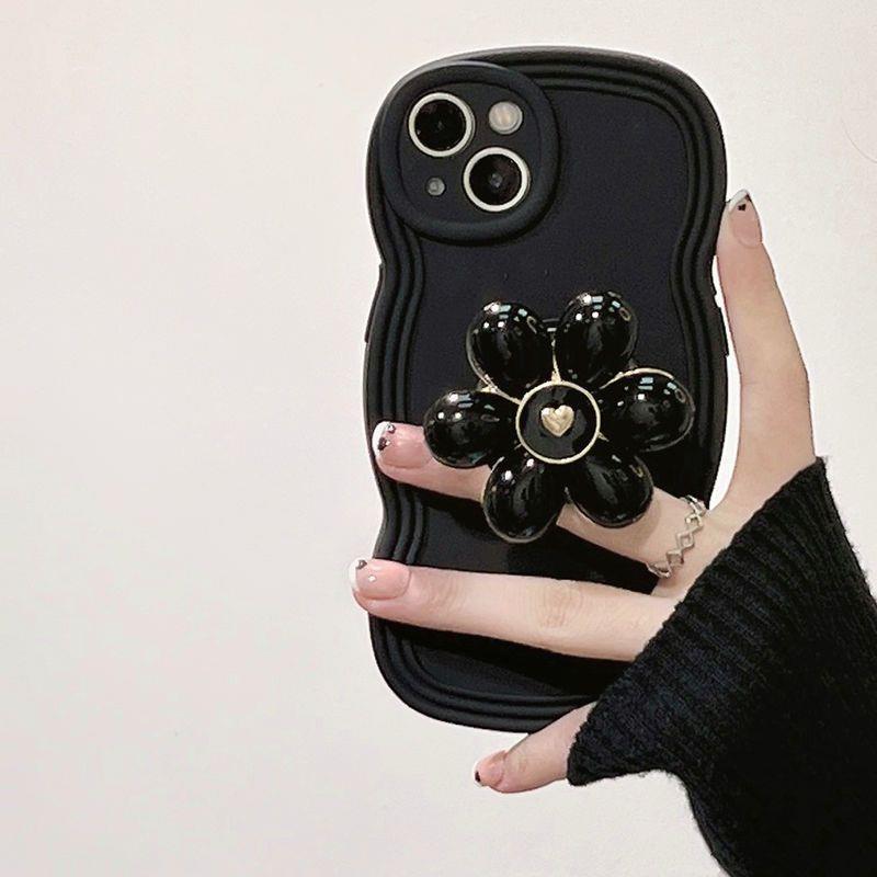 Lady's Flower Stand Phone Case
