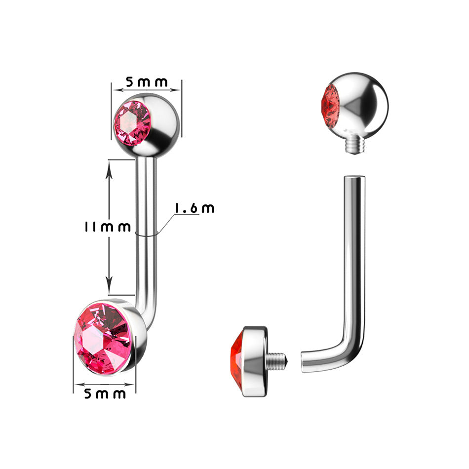Labium Hoop Wholesale Body Piercing Belly Ring