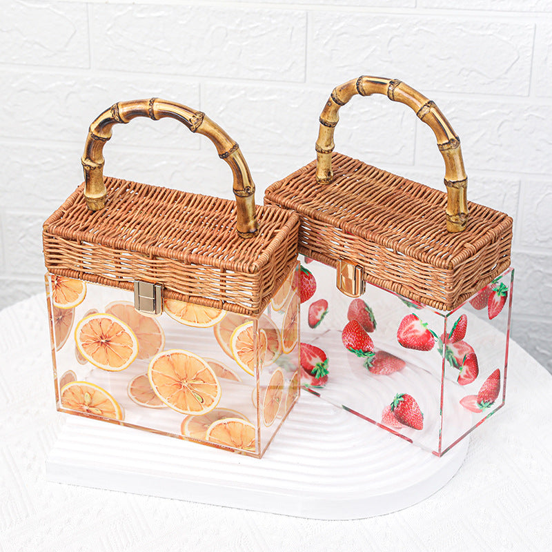 Luxury Elegant Transparent Handbag