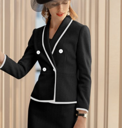 Two Piece Formal Skirt Suit
