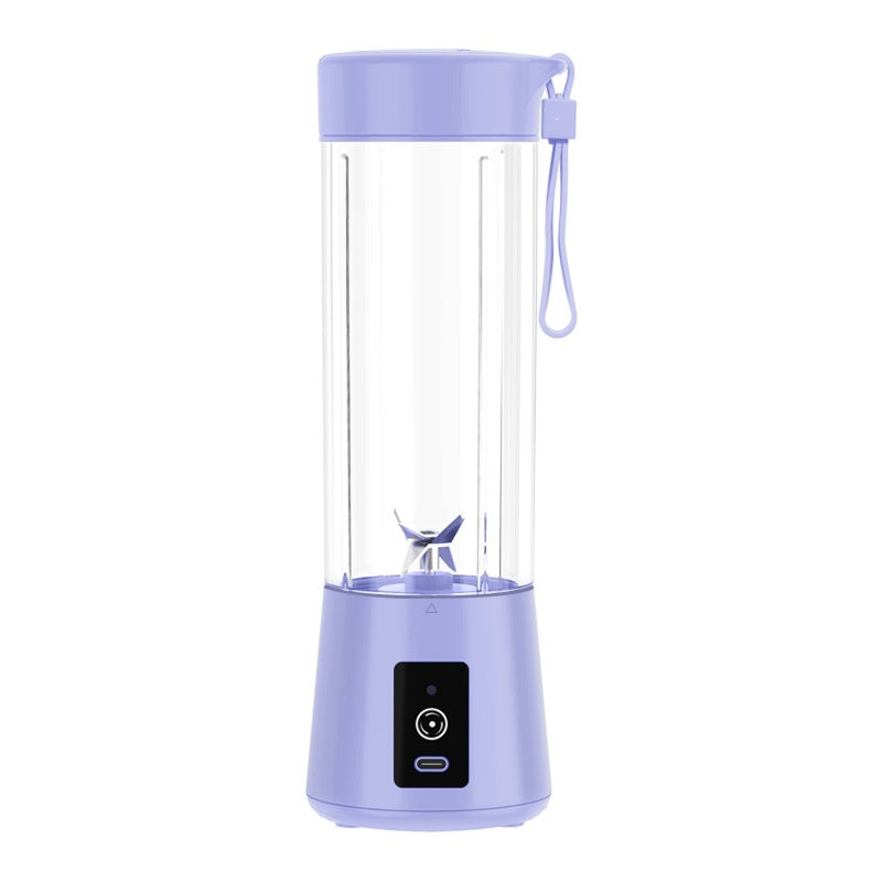 Portable Small Electric Juicer Stainless Steel Blade Cup Juicer Fruit Automatic Smoothie Blender Kitchen Tool