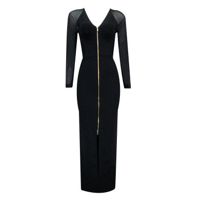Casual Zipped Dress