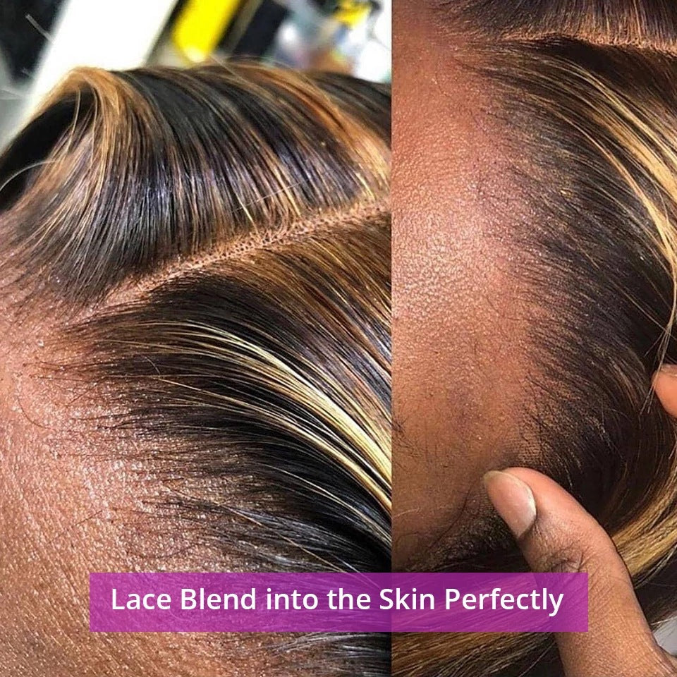 Body Wave Highlight Human Hair Wig