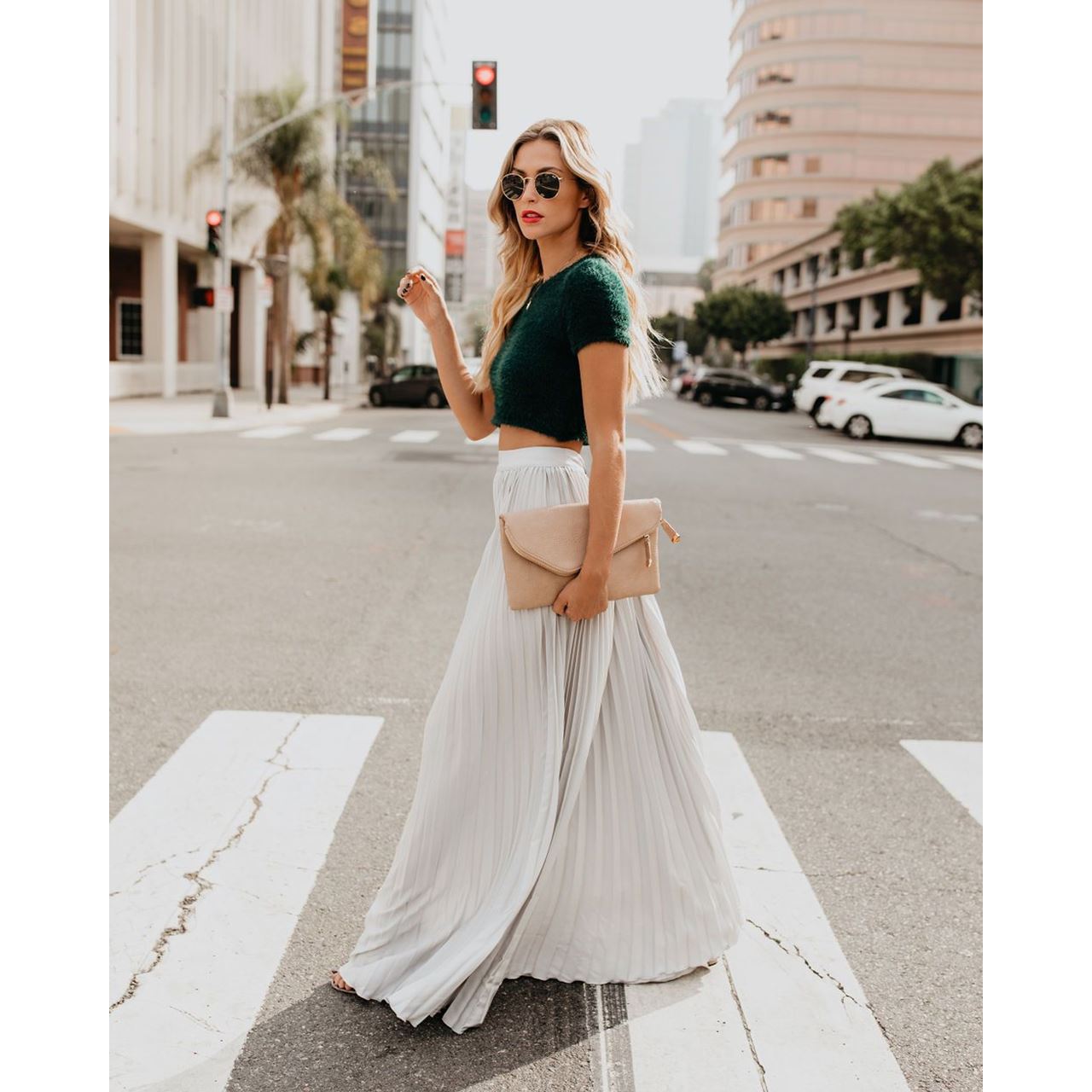 Women's Fashion Casual Maxi Skirt