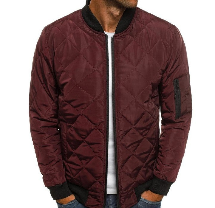 Men's Winter Solid Color Jacket