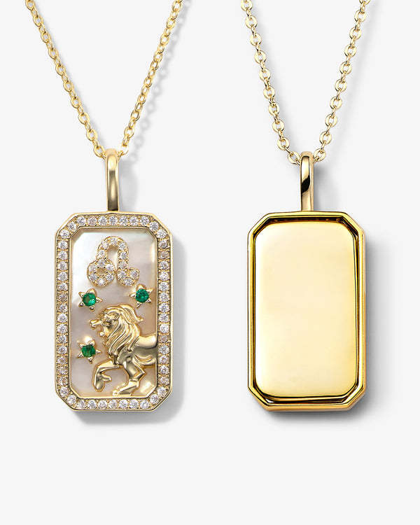 12 Constellation Necklace With Diamonds Twelve Zodiac Colorful
