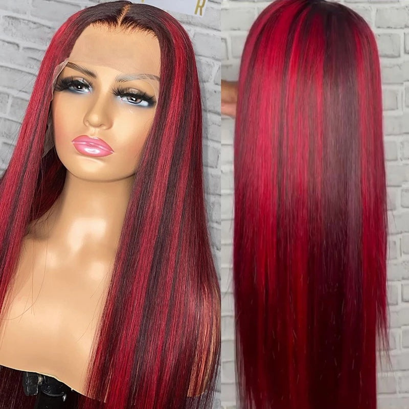 12 Inch Straight Red Wine