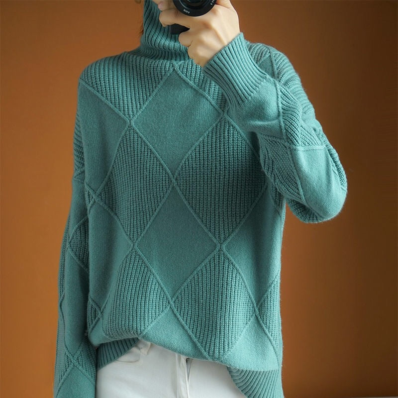 Winter Long-sleeved Knitted Top