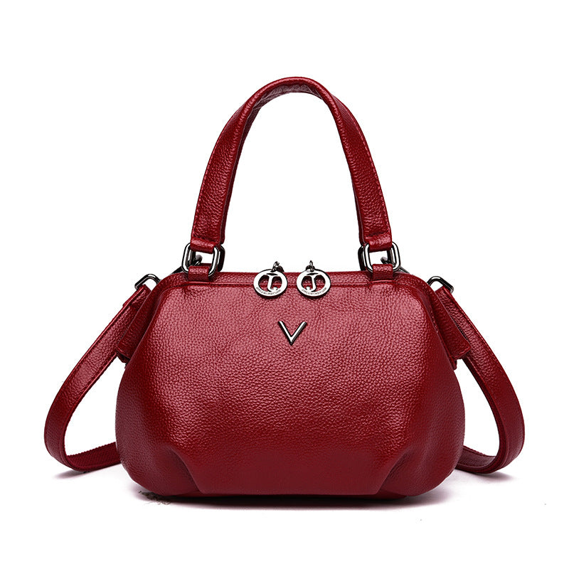 Small Tote Genuine Leather Luxury Women Bag