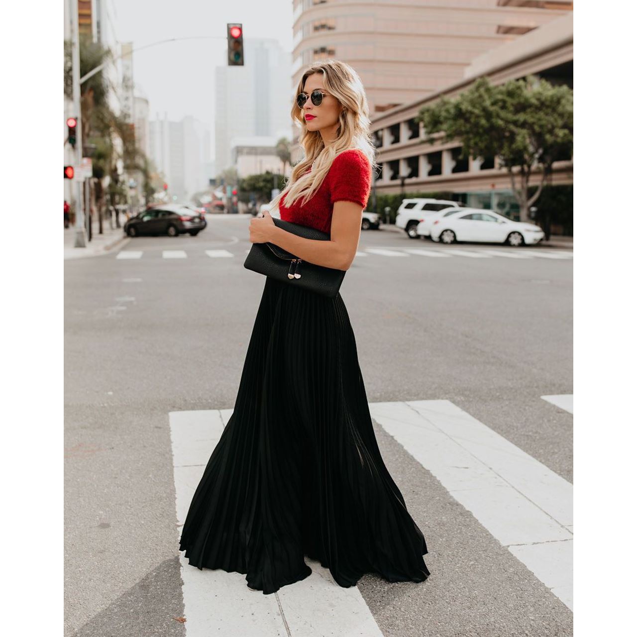 Women's Fashion Casual Maxi Skirt