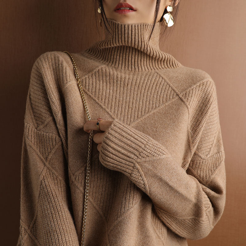 Winter Long-sleeved Knitted Top