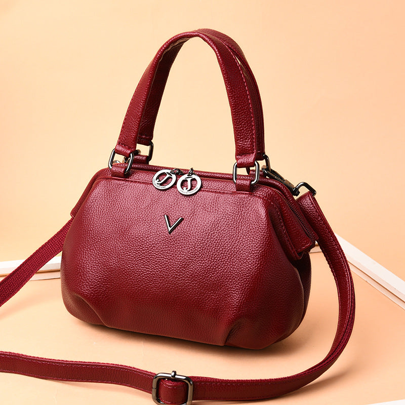 Small Tote Genuine Leather Luxury Women Bag