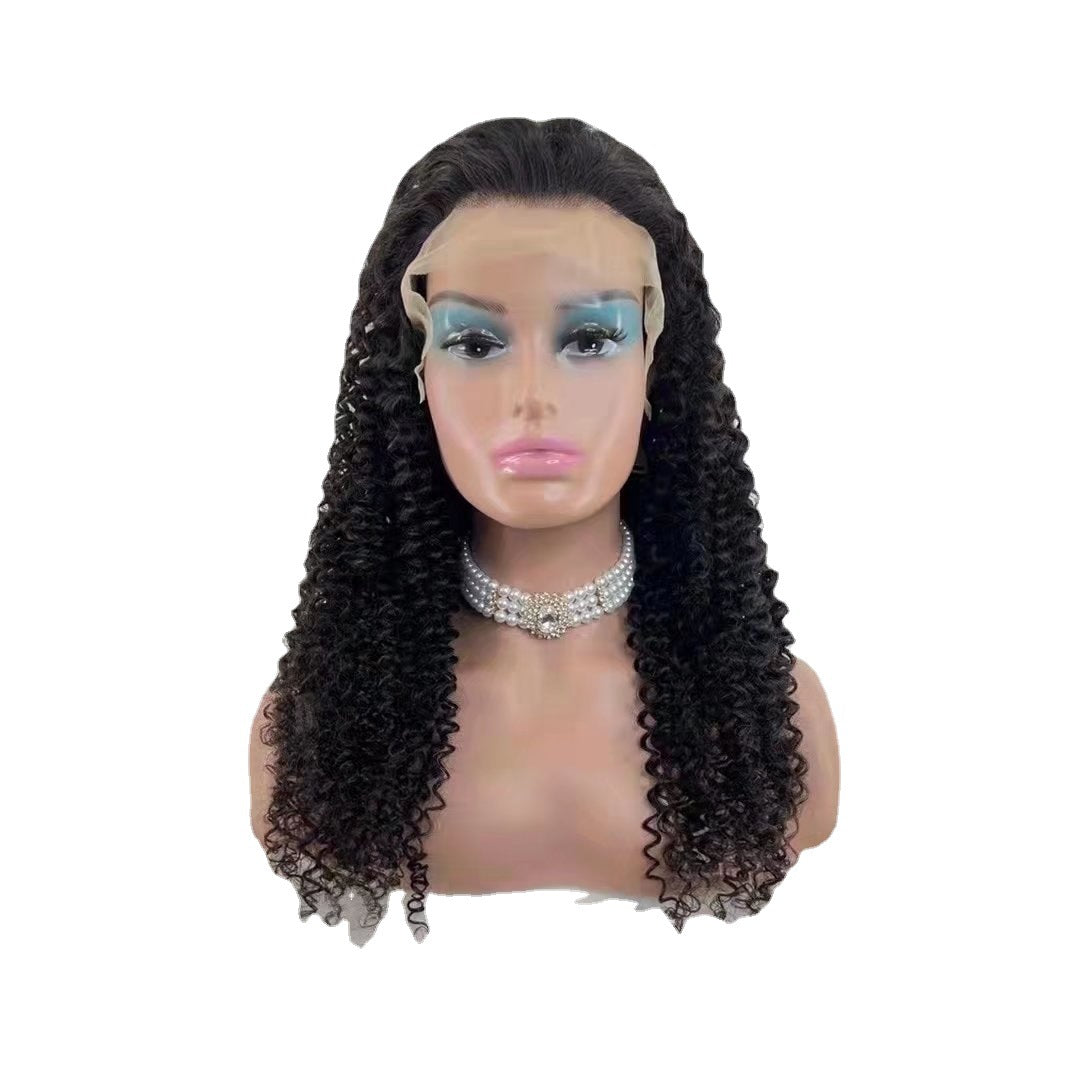 Jerry Curl 13x4 Lace Front Human Hair Wig