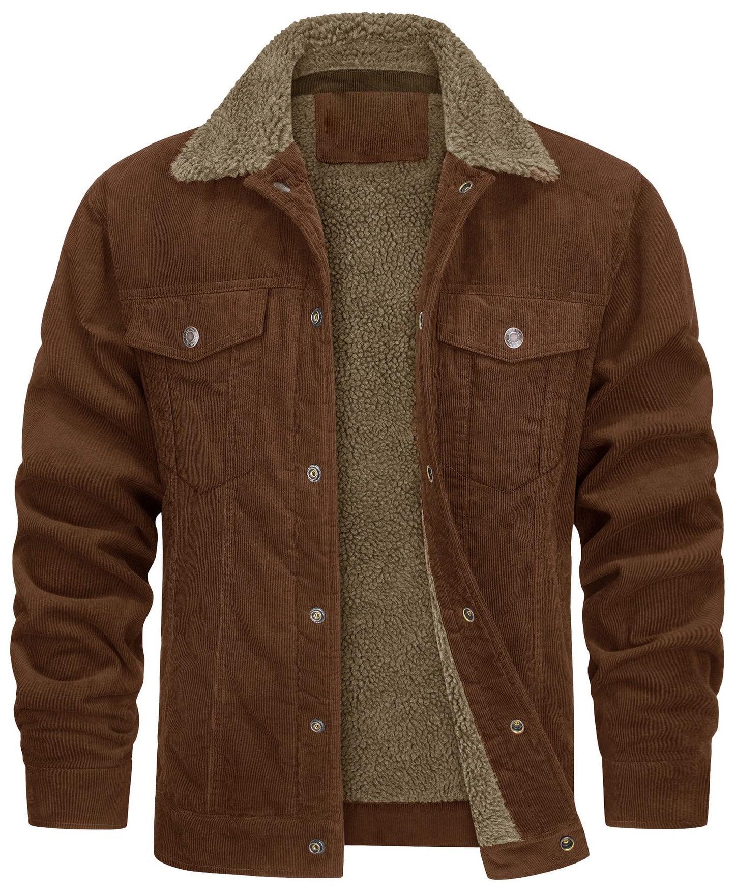 Plush Men’s Warm Jacket