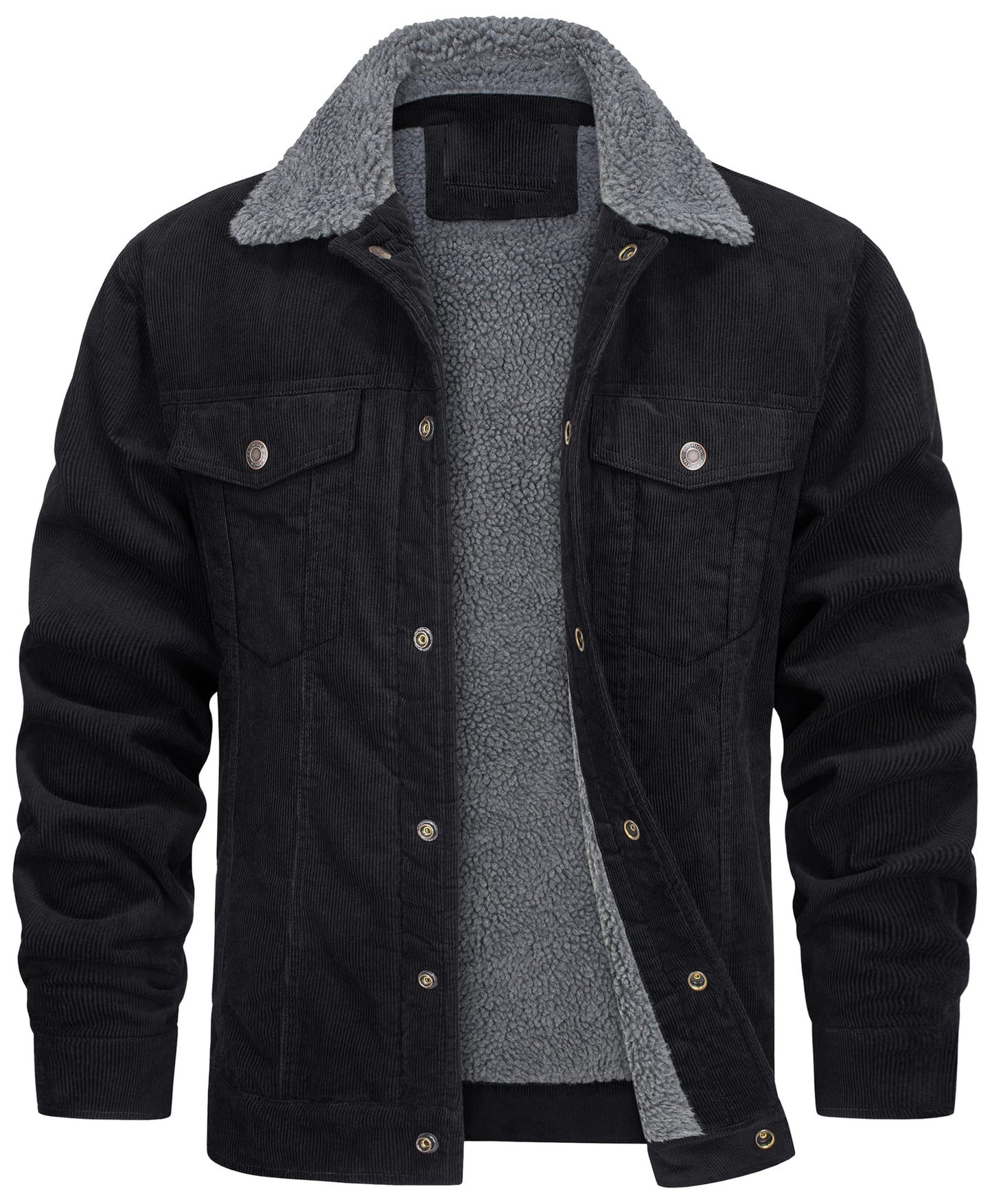Plush Men’s Warm Jacket