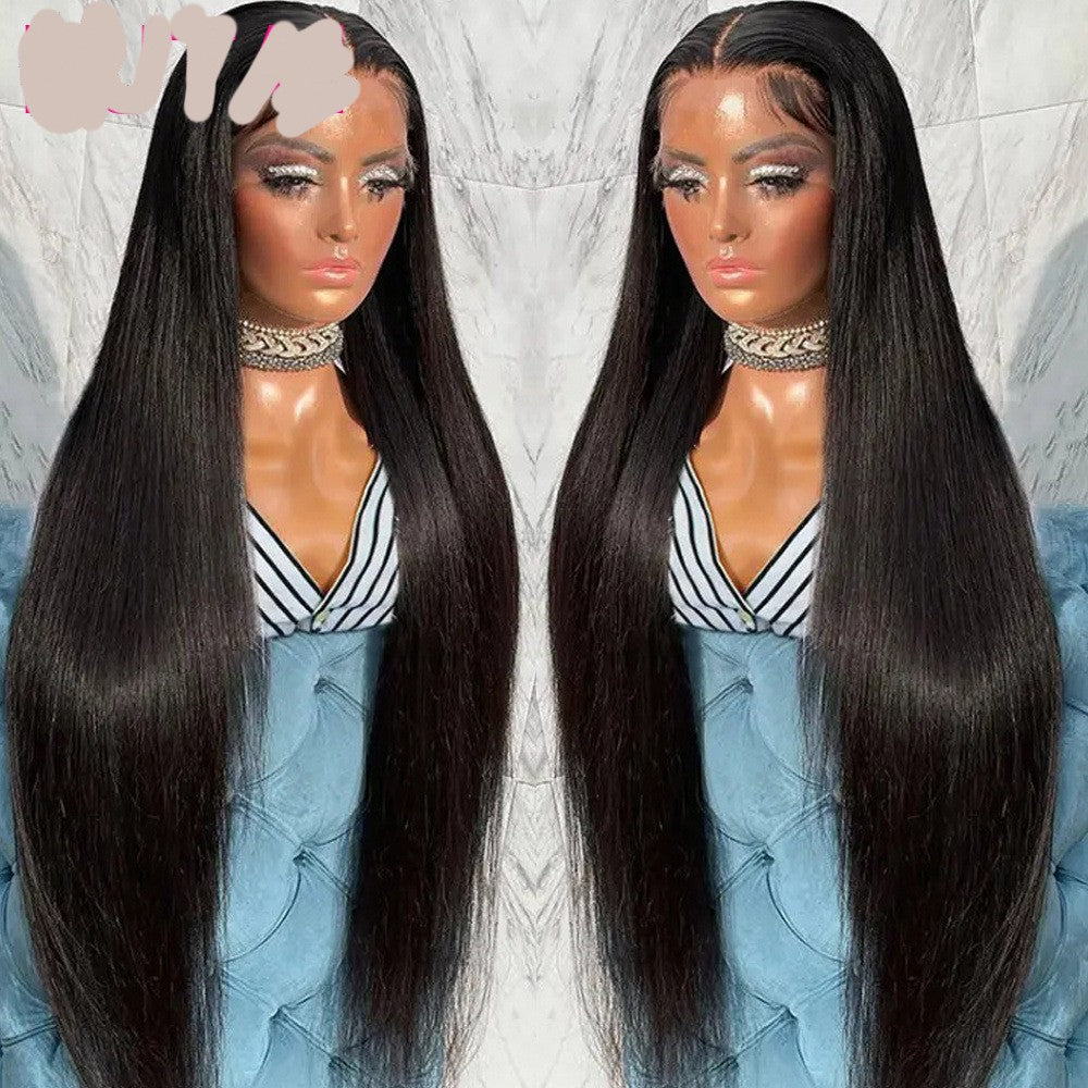 360 Human Hair Lace Wig Straight