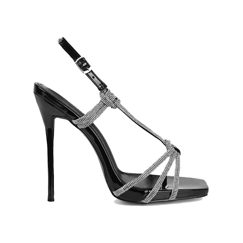Red Fairy Evening Sandals