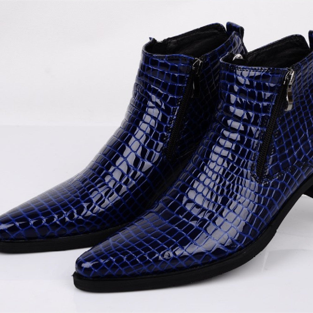 New Men's Formal Leather Boots