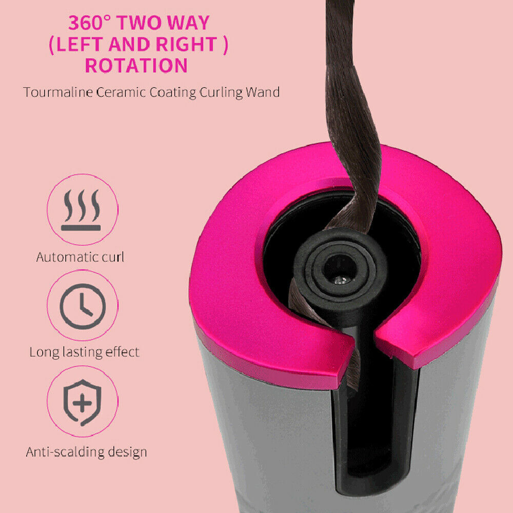 Electric Cordless Hair Curling Iron