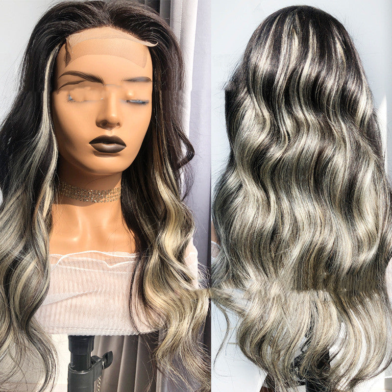 Silver Highlight Human Hair Wig