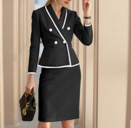Two Piece Formal Skirt Suit