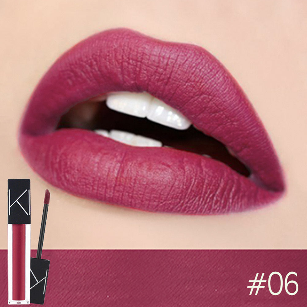 Matte Smooth Lipstick Liquid Waterproof Long Lasting