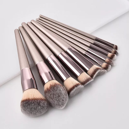 Makeup Brushes Set Foundation Powder Blush Eyeshadow Blending Make Up Brush
