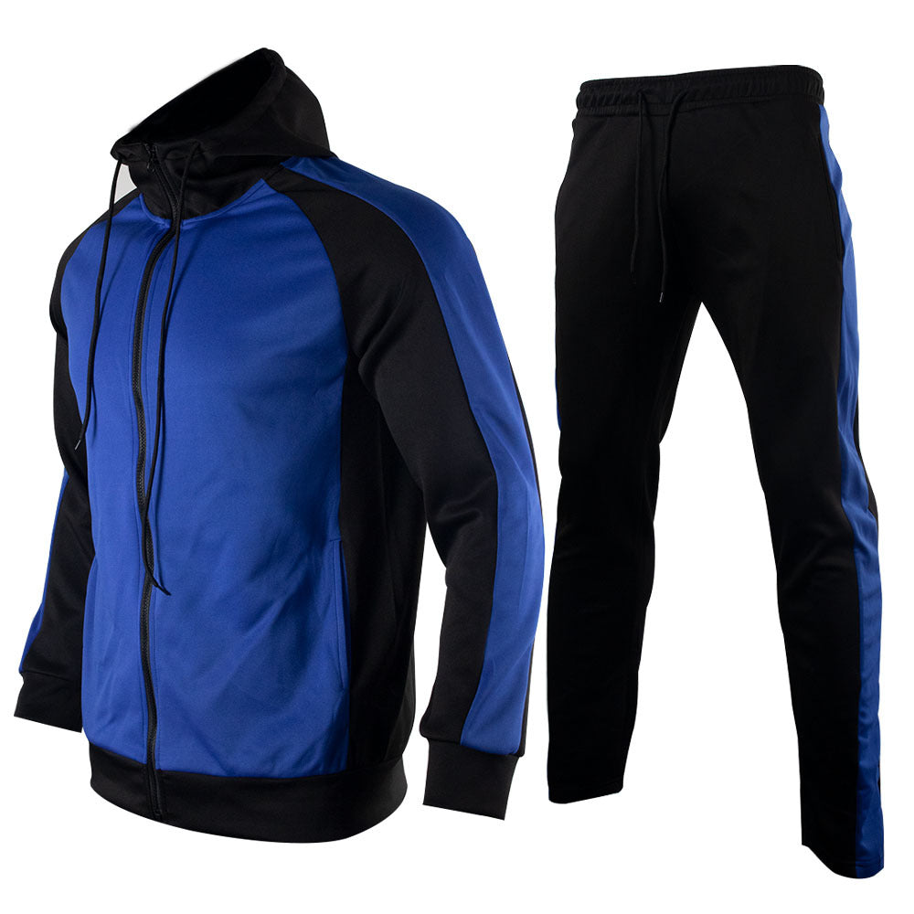 Men's Loose Multicolor European Size Trousers Hooded Sports