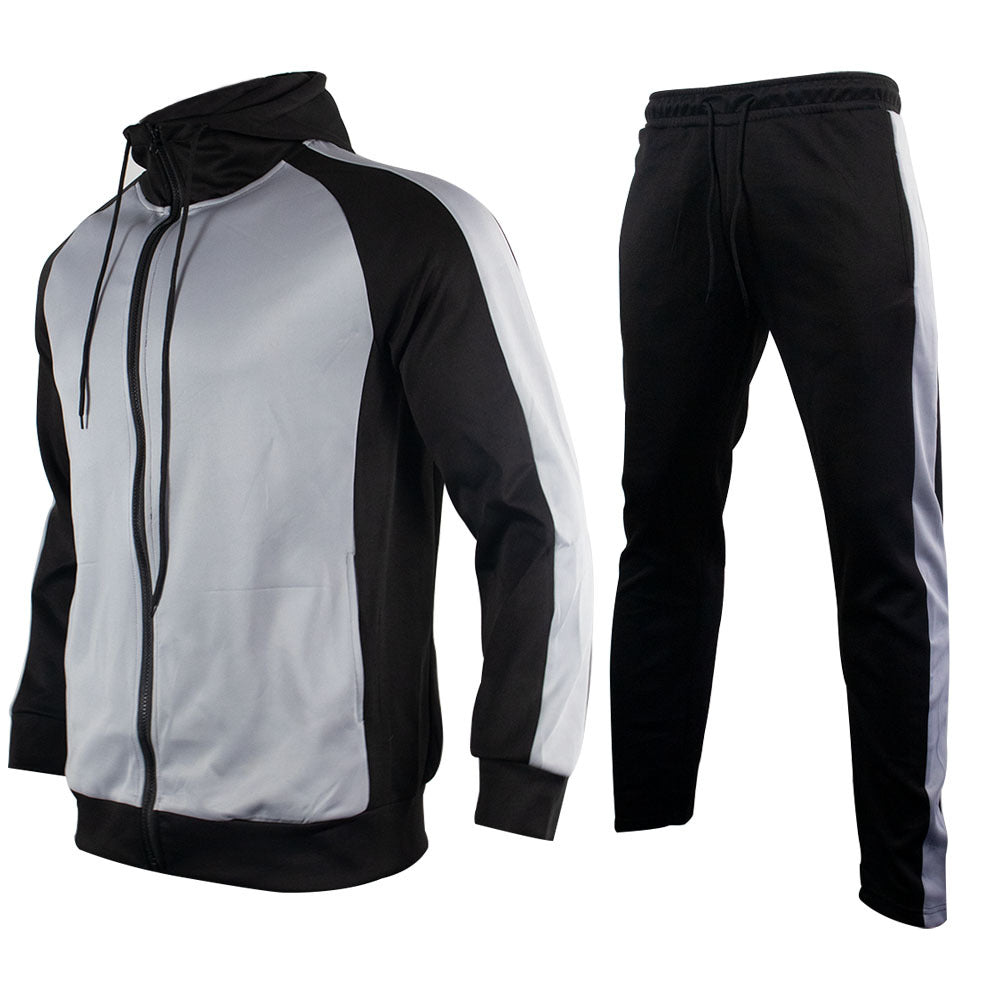Men's Loose Multicolor European Size Trousers Hooded Sports