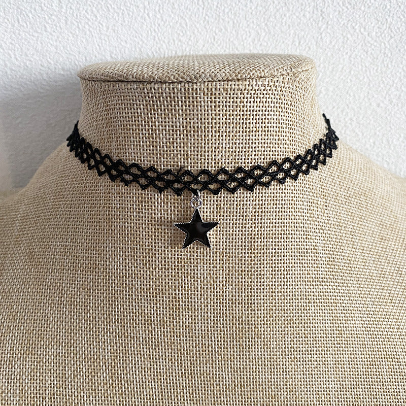 Collar Female Alloy Jewelry Pendant Necklace