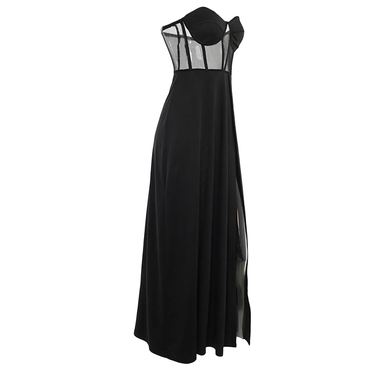 Elegant Off Shoulder Maxi Dress