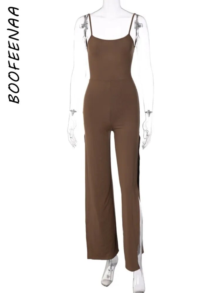 Women Wide Leg Jumpsuit